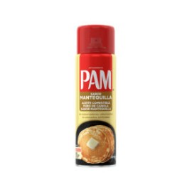 Aceite en aerosol sabor mantequilla Pam