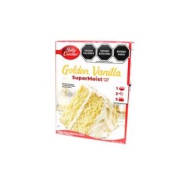 Harina para pastel sabor vainilla dorada Betty Crocker