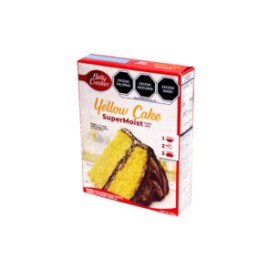 Harina para pastel sabor vainilla amarilla Betty Crocker