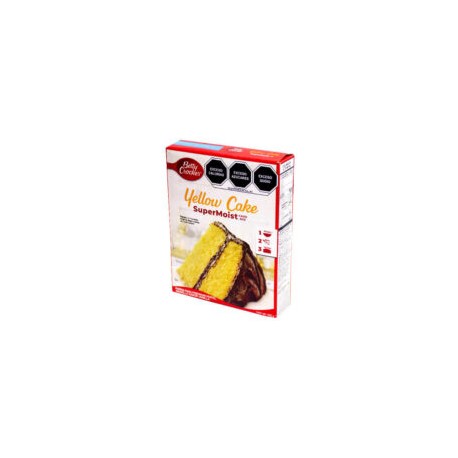 Harina para pastel sabor vainilla amarilla Betty Crocker