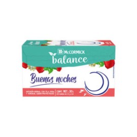 Té balance sabor frutos rojos McCormick