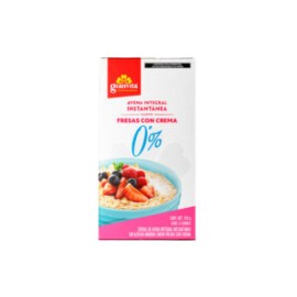 Avena integral instantánea sabor fresas con crema Granvita