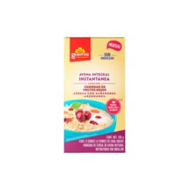 Avena integran instantánea sabor frutos rojos