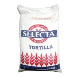 Harina de trigo para tortilla Selecta (44 kg)