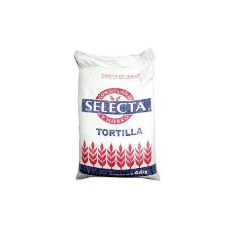 Harina de trigo para tortilla Selecta (44 kg)